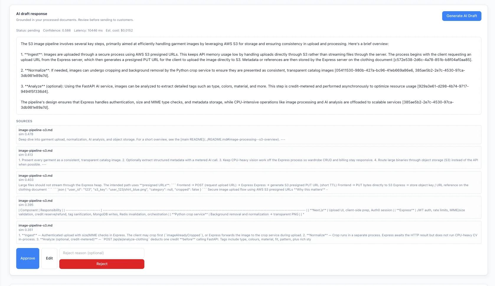 SupportPilot overview dashboard
